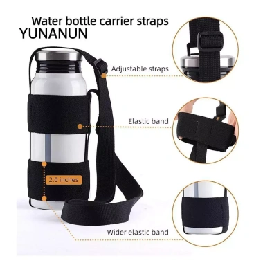 Dây đeo vai chai YUNAUN - Dây đeo bình nước điều chỉnh đàn hồi, giá đỡ đa năng du lịch, chỉ 97.900₫