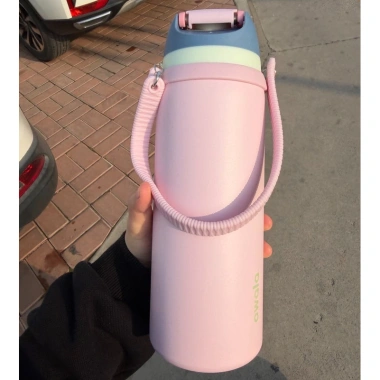 Dây đeo vai silicone cho cốc 16-40oz, hộp rảnh tay di động, Kawaii cho du lịch