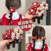 Dây điện thoại & dây buộc tóc cho bé gái – Nơ hoa, bong bện, dây lò xo, cuộn tóc 3