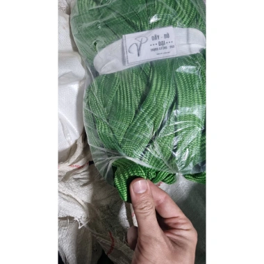 Dây dù dẹt to bè xanh - Buộc hàng, treo võng, dây kéo cắm trại, buộc bạt 67k 9