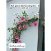 Dây Hoa Hồng Giả Pháp Cổ Leo 1.7m 7 Hoa 8 Nụ Thân Rêu Giống Thật Cao Cấp Giá 105k 5