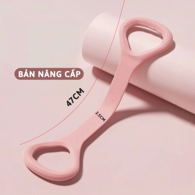 Dây Kéo Đàn Hồi SOVEXA Số 8 Co Giãn - Kháng Lực Tập Tay Vai Lưng Gym Yoga Nhà Nam Nữ 28.000 VND