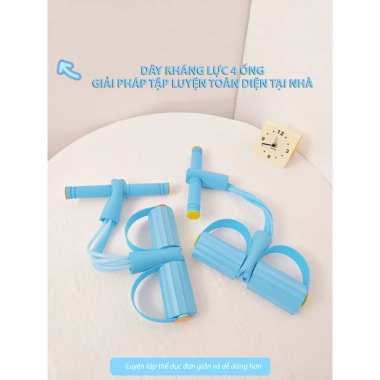 Dây Kéo Kháng Lực đa năng - Tập luyện toàn diện tại nhà, giảm cân, tăng sức mạnh, chỉ 25.000 VND 4