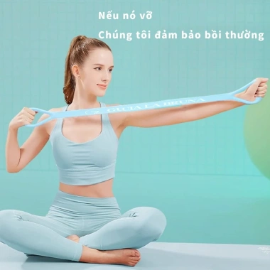 Dây Kéo Tập Gym Keep Đàn Hồi Kháng Lực 2 trong 1 Tập Tay Vai Nam Nữ Giá 69.000đ 4