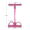 Dây kháng lực 4-6 ống tập chân, mông, bụng, vai tại nhà - Giá ưu đãi 36.300₫ 3