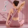 Dây kháng lực 8DK - Tập yoga, gym, pilates hiệu quả, bền bỉ, giá ưu đãi 30.000đ