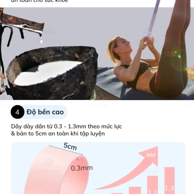 Dây Kháng Lực Aolikes A-3.601 Miniband Tập Gym Cardio Yoga Nam Nữ - Giá 29.000₫