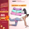 Dây kháng lực AOLIKES miniband vải đàn hồi tập chân, mông, đùi gym nam nữ, đai trợ lực cao cấp