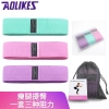Dây kháng lực AOLIKES miniband vải đàn hồi tập chân, mông, đùi gym nam nữ, đai trợ lực cao cấp 7