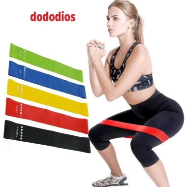 Dây kháng lực bóng đá 5 dây + tặng dây nhảy lõi thép - Tập cơ chân, đùi mông, cổ chân hiệu quả, chỉ 99k