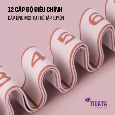 Dây kháng lực đa năng 12 cấp độ - Đàn hồi Yoga & Gym, tập tay, vai, toàn thân, 59.000₫ 8