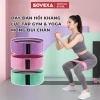 Dây Kháng Lực Đàn Hồi SOVEXA Miniband 3 Mức Co Giãn - Tập Chân Mông Đùi tại nhà, 36k