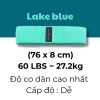 Dây Kháng Lực Đàn Hồi SOVEXA Miniband 3 Mức Co Giãn - Tập Chân Mông Đùi tại nhà, 36k 7