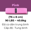 Dây Kháng Lực Đàn Hồi SOVEXA Miniband 3 Mức Co Giãn - Tập Chân Mông Đùi tại nhà, 36k 8