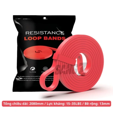 Dây Kháng Lực Gym Yoga Đúc Liền Latex Đàn Hồi Cao #44 - Phục Hồi Chức Năng 44kg 10 Dây Kháng Lực Gym Yoga Đúc Liền Latex Đàn Hồi Cao #44 - Phục Hồi Chức Năng 44kg 10
