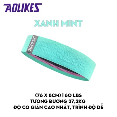 Dây Kháng Lực MiniBand Aolikes Tập Mông - Siêu Bền Đệm 3mm Giá 59.000 Giảm Giá