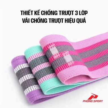 Dây kháng lực miniband Fixbody DKLT09U: Đàn hồi cao cấp, tập chân mông đùi cho nam nữ, giá ưu đãi 48 510₫