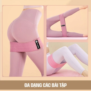 Dây kháng lực miniband Fixbody DKLT09U: Đàn hồi cao cấp, tập chân mông đùi cho nam nữ, giá ưu đãi 48 510₫ 4 Dây kháng lực miniband Fixbody DKLT09U: Đàn hồi cao cấp, tập chân mông đùi cho nam nữ, giá ưu đãi 48 510₫ 4