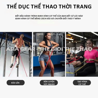Dây Kháng Lực PowerBand Đa Năng – Dụng Cụ Gym Đàn Hồi Đa Cấp Độ, Tăng Sức Mạnh, Giá 13.230₫