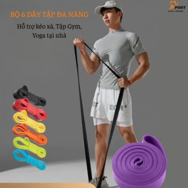 Dây Kháng Lực Powerband Đa Năng Tập Gym Yoga Toàn Thân Tại Nhà Giá 39.000đ