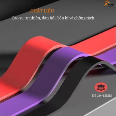 Dây Kháng Lực Powerband Đa Năng Tập Gym Yoga Toàn Thân Tại Nhà Giá 39.000đ