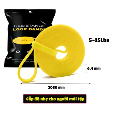Dây Kháng Lực Powerband HIFIT Chính Hãng - Tập Gym Yoga, Tăng Cơ Giảm Mỡ 15.000₫