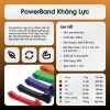 Dây kháng lực Powerband TK SPORT - Đàn hồi cao su tập tay chân ngực thân 27.283 VND 2