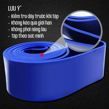 Dây kháng lực Powerband TK SPORT - Đàn hồi cao su tập tay chân ngực thân 27.283 VND