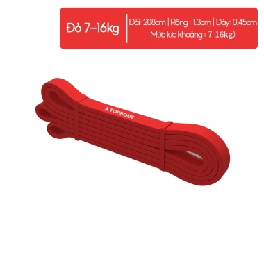 Dây Kháng Lực Powerband TOPBODY Đa Năng - Tập Tại Nhà, Giá 35.000 (Giảm 44.800) 10