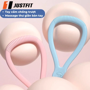 Dây kháng lực silicon JUSTFIT số 8 - Đàn hồi, tập yoga, vai lưng, gym tại nhà, giá 71.000đ 5 Dây kháng lực silicon JUSTFIT số 8 - Đàn hồi, tập yoga, vai lưng, gym tại nhà, giá 71.000đ 5