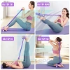 Dây Kháng Lực Tập Bụng 6 Ống Cao Su Tập Tại Nhà Dáng Chuẩn Eo Thon Chỉ 49.000₫ 6