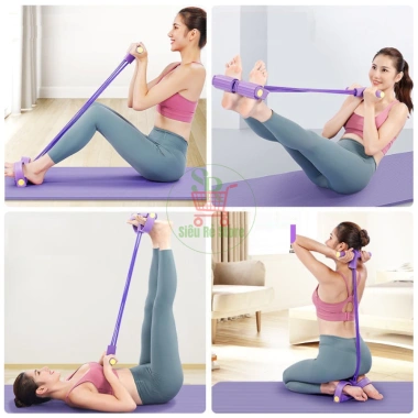 Dây kháng lực tập gym 4-6 ống Siêu Rẻ - Giảm mỡ bụng, tay, vai, lưng tại nhà, chỉ 39.000 VND 8 Dây kháng lực tập gym 4-6 ống Siêu Rẻ - Giảm mỡ bụng, tay, vai, lưng tại nhà, chỉ 39.000 VND 8