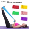 Dây kháng lực Yoga đàn hồi đa màu sắc – Tập tại nhà, giảm 20%