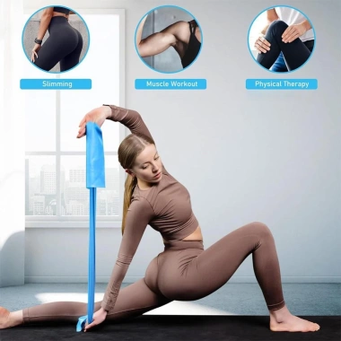 Dây kháng lực Yoga đàn hồi đa màu sắc – Tập tại nhà, giảm 20%