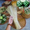 Dây lạt buộc gói bánh chưng, bánh tét, giò Tết - 1-1.000 sợi, nan đan lát bền, giá ưu đãi 12.496 VND 4