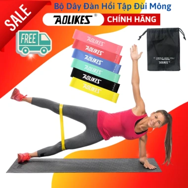 Dây mini Band Aolikes AL3.601 - Dây cao su kháng lực tập chân mông, đá bóng, chính hãng giá 9.999 VND 3 Dây mini Band Aolikes AL3.601 - Dây cao su kháng lực tập chân mông, đá bóng, chính hãng giá 9.999 VND 3