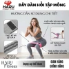 Dây Miniband Haru HR5 Kháng Lực Đàn Hồi Cao Su - Tập Mông Yoga Gym Tại Nhà 4