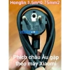 Dây Nguồn AC Mỹ 2 đầu gập, Bộ chuyển đổi NEMA 5-15P sang IEC C13, Cáp dài 18AWG cho PC, PSU, TV - Giá 146.000 VND 6