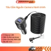 Dây nguồn cam hành trình xe hơi, cáp cắm 2 cổng sạc điện thoại, giá chỉ 35.000₫
