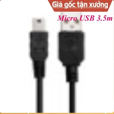 Dây nguồn camera hành trình Mini & Micro USB 3,5m - Giá ưu đãi 35.000đ