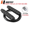 Dây nhảy có tạ JUSTFIT thép cao cấp giảm cân, tập Gym tại nhà - chỉ 41.000₫ 5