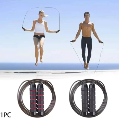 Dây nhảy có tạ JUSTFIT thép cao cấp giảm cân, tập Gym tại nhà - chỉ 41.000₫