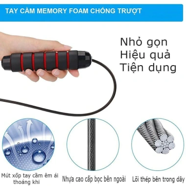 Dây nhảy thể lực đàn hồ - Luyện tập thể dục, thể thao tiện lợi tại nhà, chỉ 26.798₫ 8