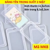 Dây nhựa cài thẻ vali, móc khóa name tag magic1, giá chỉ 2.000₫, siêu bền, dễ dùng 7