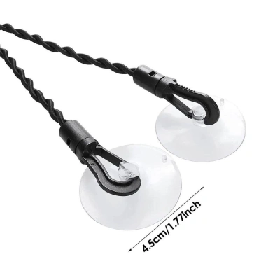 Dây phơi du lịch SHENJIN co giãn điều chỉnh chống trượt 1,5-3m, Cốc hút treo, chỉ 49.060₫ 2