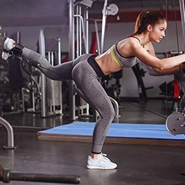 Dây quấn cổ chân móc cáp kickback - Dây kháng lực tập đùi, chân, chỉ 64.200 VND 3