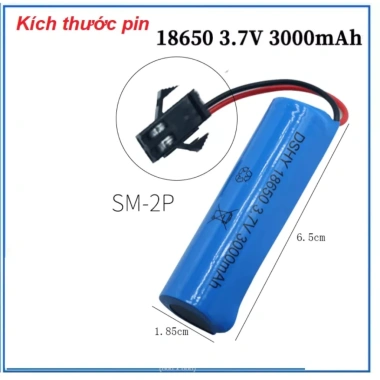 Dây sạc 3.7V cho pin 14.500/18.650 - Dễ dùng cho xe điều khiển từ xa ô tô
