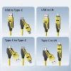 Dây sạc 4 trong 1 ô tô 1.5m, sạc nhanh PD 27W, C-C 65W, copy dữ liệu, giá 25.000₫ 4