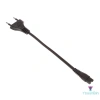 Dây sạc Đen EU 220V AC lỗ kép đa năng cho đèn pin Yosunbin 1.101/1.106/1.108 - Giá 28.200₫ 2