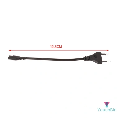 Dây sạc Đen EU 220V AC lỗ kép đa năng cho đèn pin Yosunbin 1.101/1.106/1.108 - Giá 28.200₫ 5 Dây sạc Đen EU 220V AC lỗ kép đa năng cho đèn pin Yosunbin 1.101/1.106/1.108 - Giá 28.200₫ 5